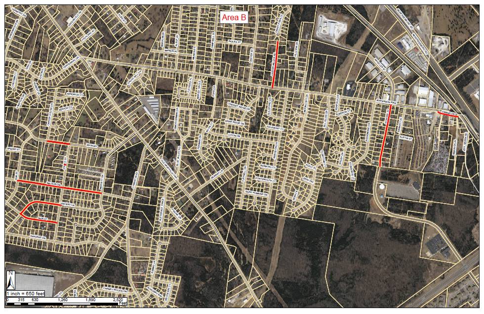 Water Line Project Section B